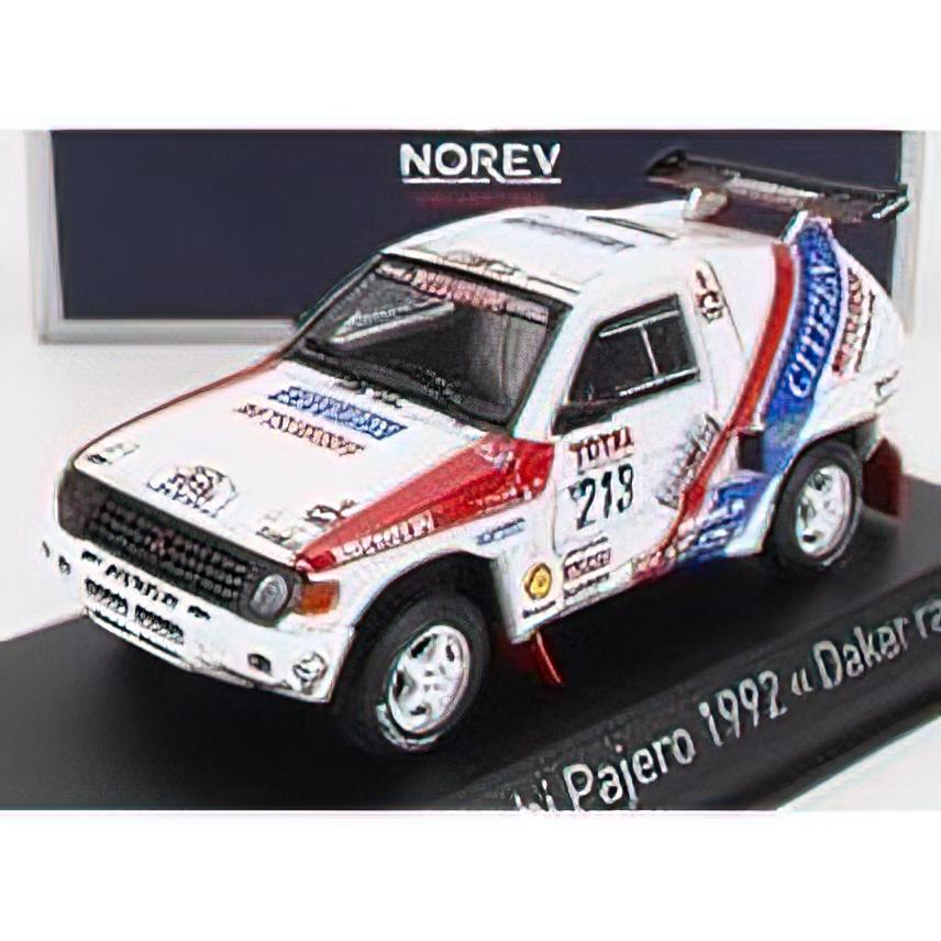 Mitsubishi Pajero Dakar N°232 – Miniature JEMMPY 1/43, Très Bon état