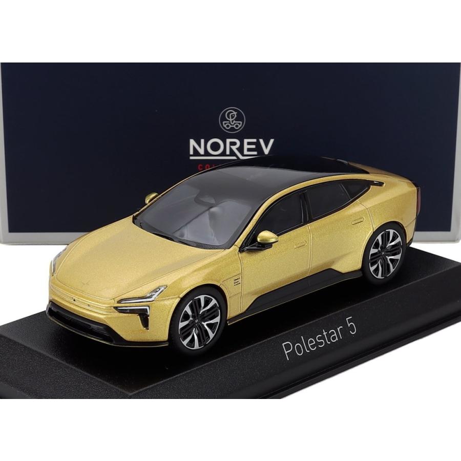 Polestarポールスター 5 2025 ゴールド / Norev 1/43 ミニカー | 