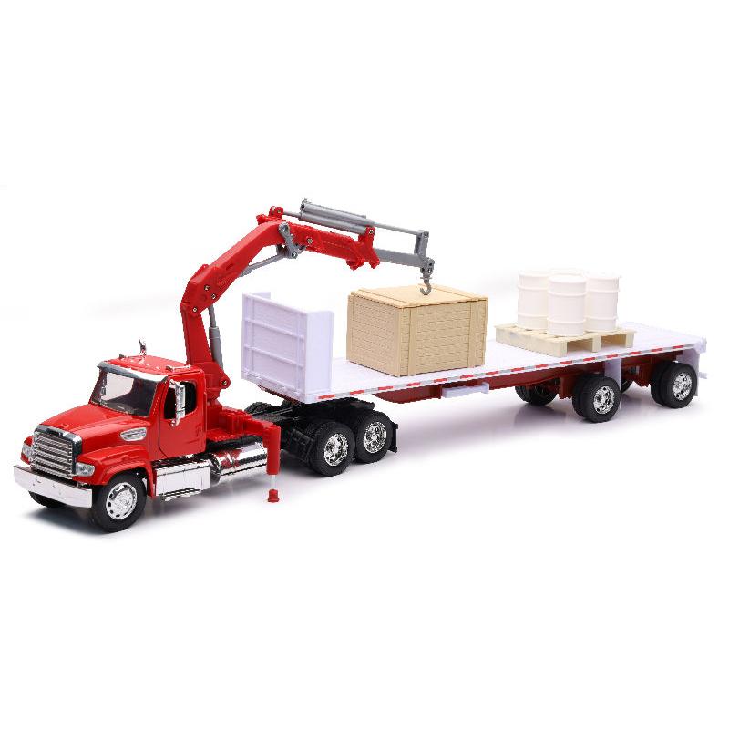 Freightlinerフレイトライナー 114SD クレーン付 トレーラーセット 