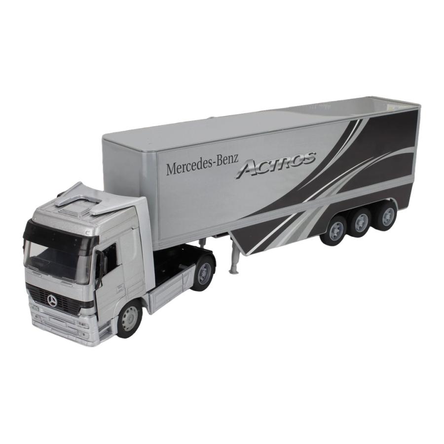 MERCEDES BENZ- ACTROS 1857 TRUCK CASSONATO 1998 - SILVER BLACK | 