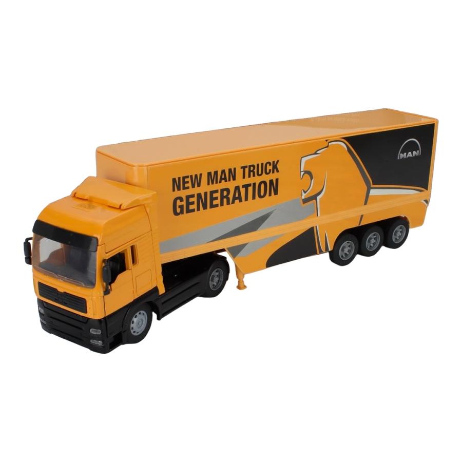 MAN- TGX 18.410 TRUCK CASSONATO 2019 - YELLOW BLACK | 