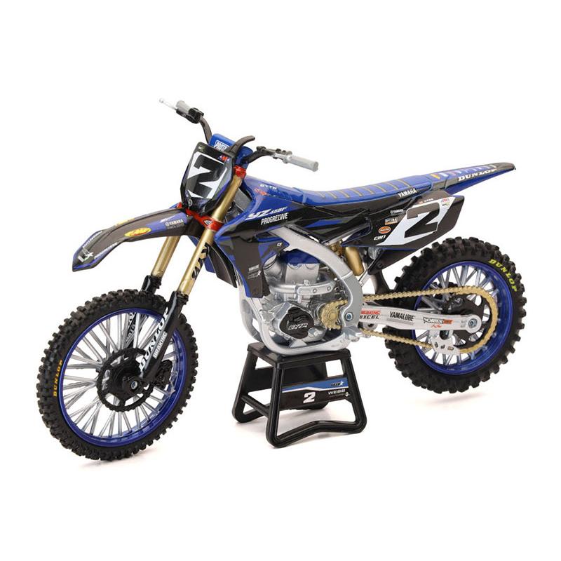 Yamahaヤマハ Factory Race Team Yamaha YZ450F Star Raci / NEW-RAY 1/6 バイク 模型 | 