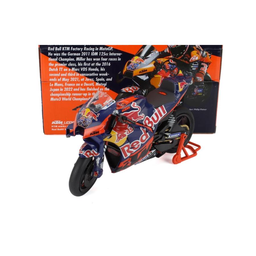 KTM RC216 TEAM RED BULL FACTORY RACING #43 2024 JACK MILLER BLUE ORANGE | 