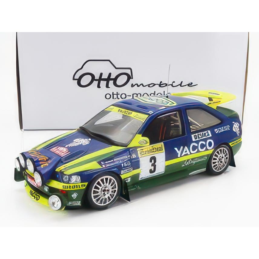 FORD ESCORT RS COSWORTH RALLY MONTECARLO 1996優勝車 1/18ミニカー OTTO-MOBILE製 | 