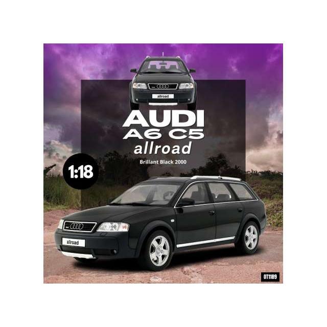 2000 アウディ A6 C6 オールロード ブリリアントブラック レジンモデル / OTTO 1/18 ミニカー | 
