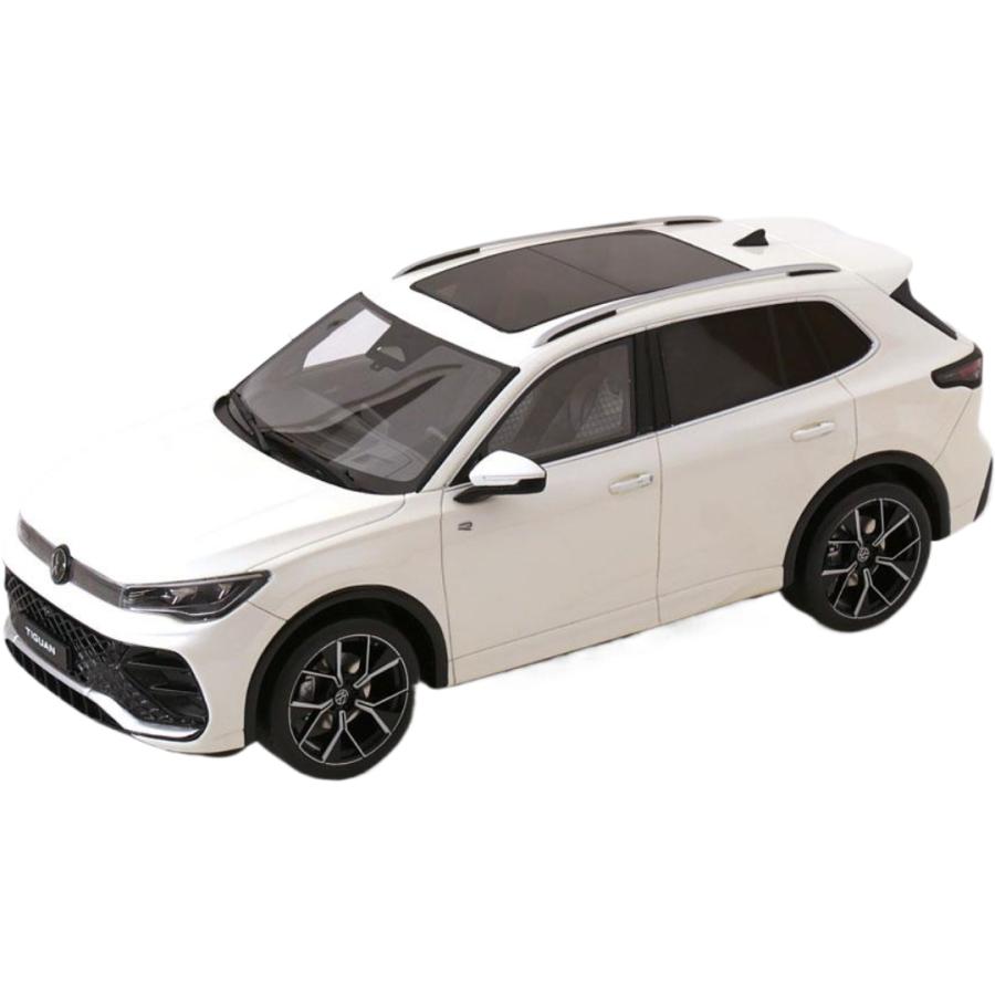 VWフォルクスワーゲン Tiguanティグアン E TSI R Line 2024 ホワイトメタリック 限定999台 / OTTO 1/18 ミニカー | 