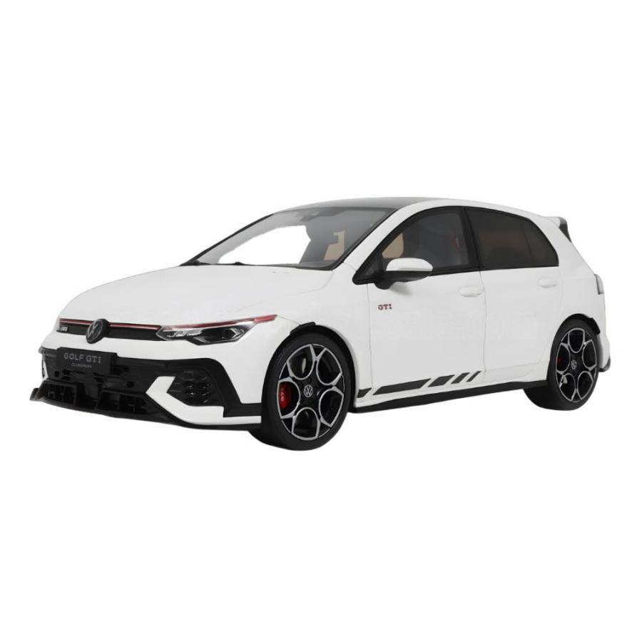 【予約】2026年発売予定VOLKSWAGEN ゴルフ MKVIII GTi クラブスポーツ 2024 ホワイト / OTTO 1/18 ミニカー | 