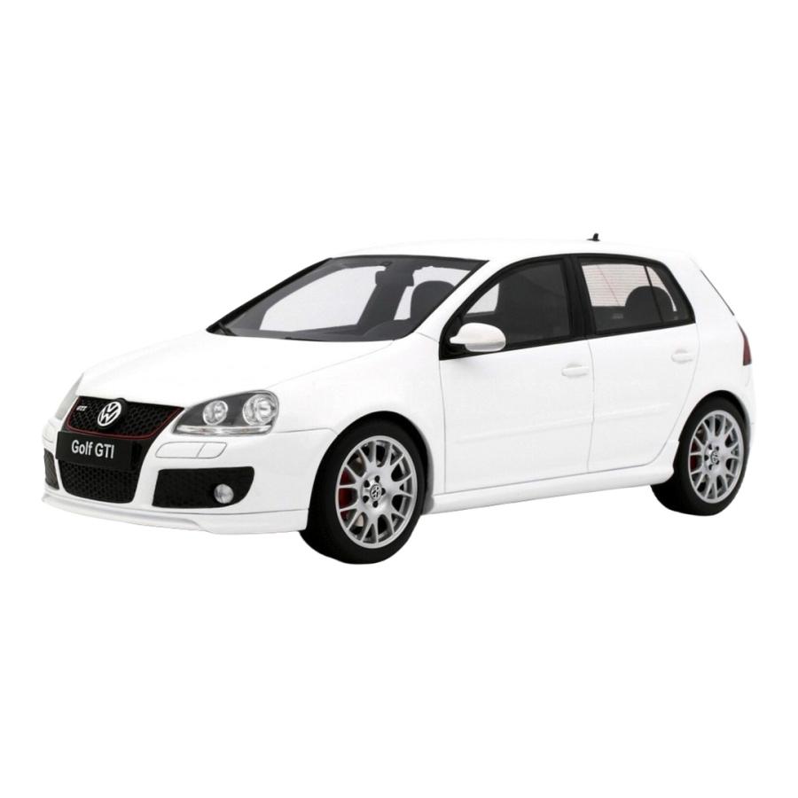 【予約】2026年発売予定 VWフォルクスワーゲン Golf V GTi 2007 ホワイト 限定版 / OTTO 1/18 ミニカー | 