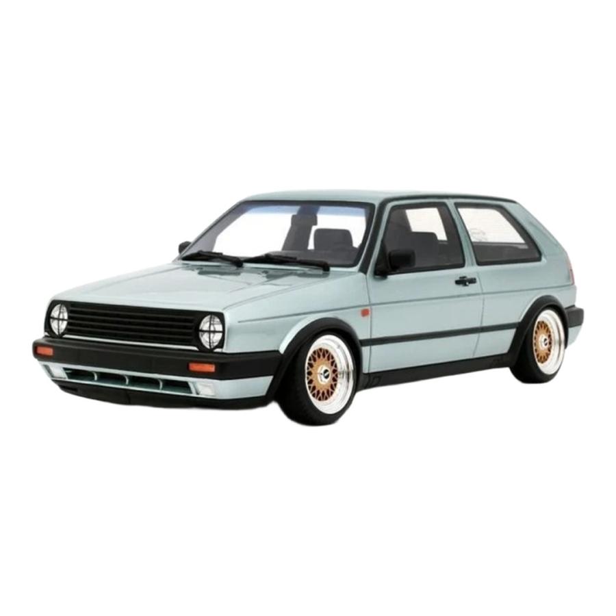 【予約】 フォルクスワーゲン ゴルフ II GTi スタンス 1991 シルバー / Otto Mobile 1/18 ミニカー | 