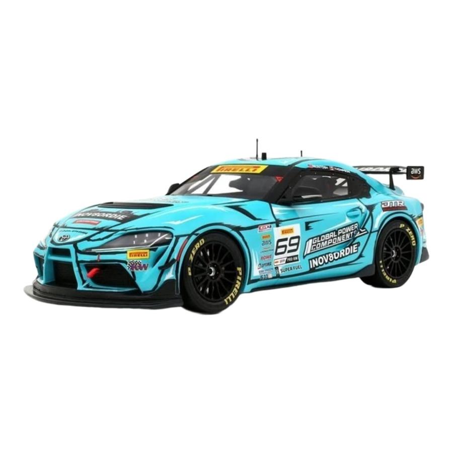 【予約】 トヨタ GRスープラ GT4 Evo2 #69 GT4アメリカシリーズ 2025 ライトブルー Otto Mobile 1/18 ミニカー | 