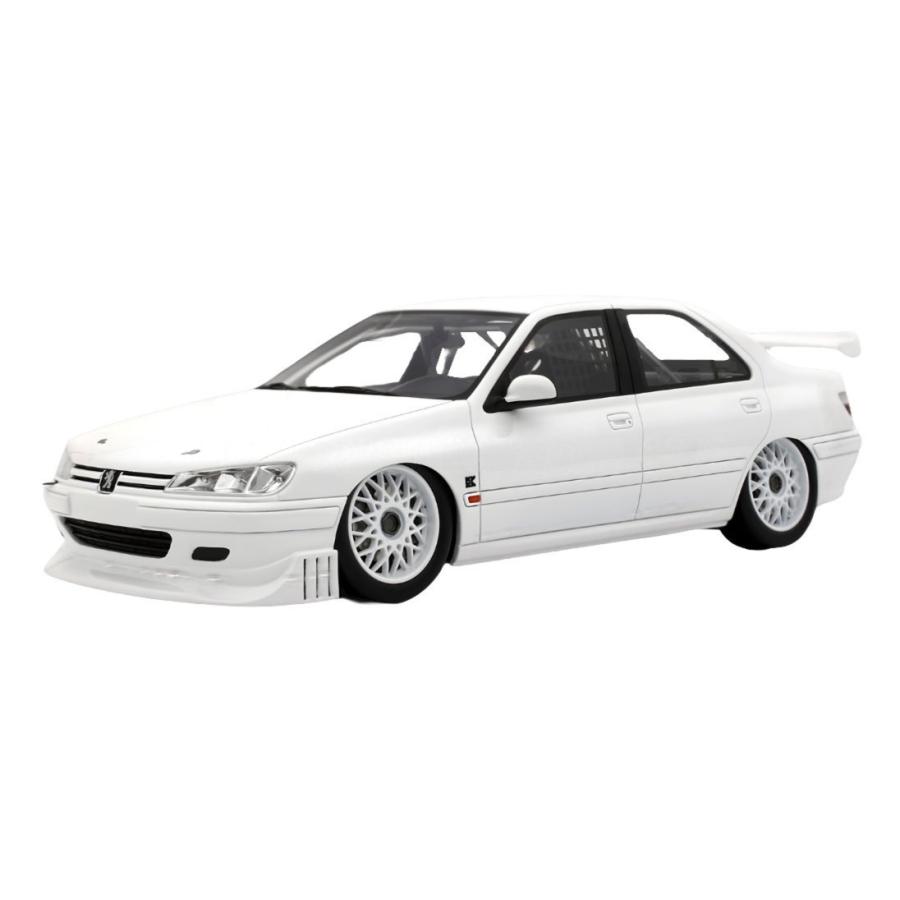 【予約】2026年発売予定PEUGEOT 406 by KHYZYL SALEEM 2024 ホワイト / OTTO 1/18 ミニカー | 