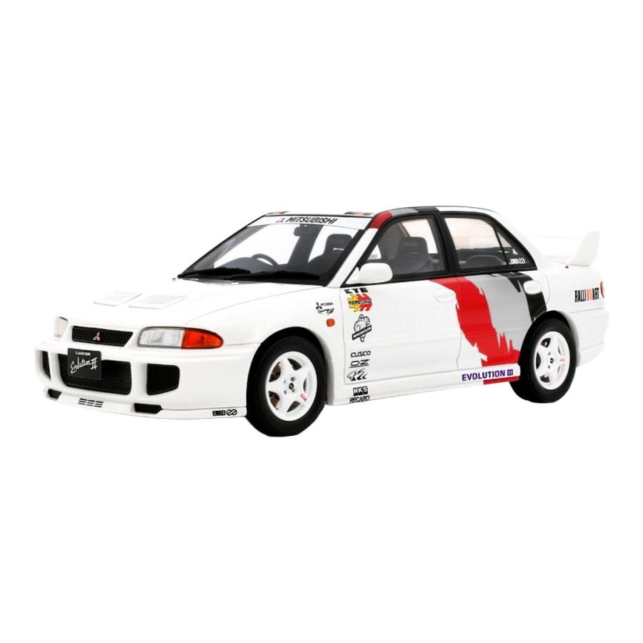 【予約】2026年発売予定 Mitsubishi Lancer Evolution III 1995 ホワイト 限定版 / OTTO 1/18 | 