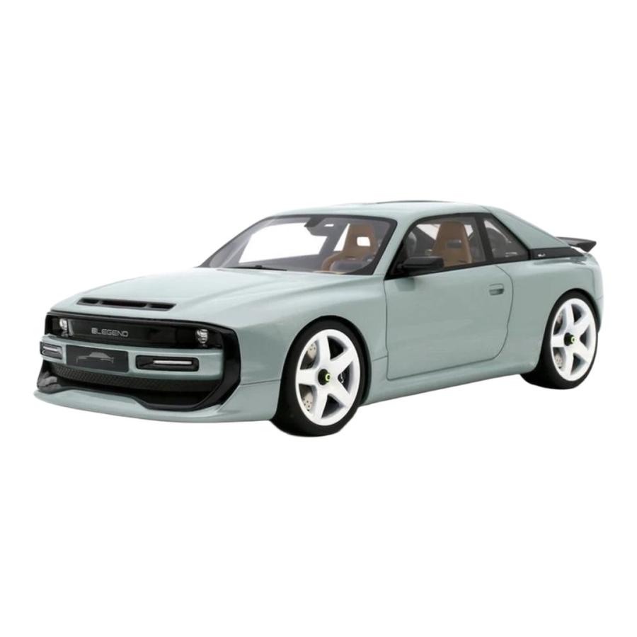 【予約】 ELEGEND EL1 セレステ 2021 グレー / Otto Mobile 1/18 ミニカー | 