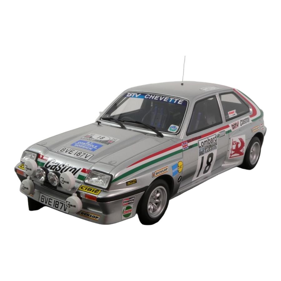 Vauxhallヴォクソール Chevetteシェベット 2300 HSR No.18 シルバー / OTTO 1/18 ミニカー | 