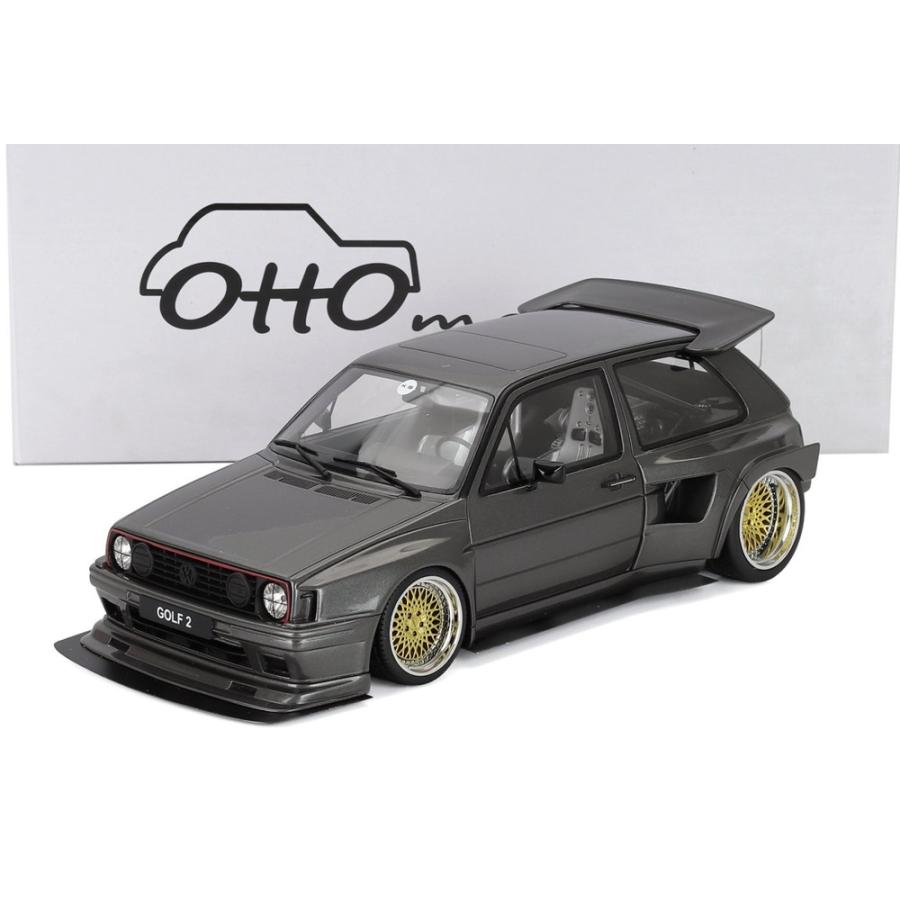 VW GOLF MKII GTi BY KHYZYL SALEEM 2021 アスコットグレーメタリック/ OTTO 1/18 | 