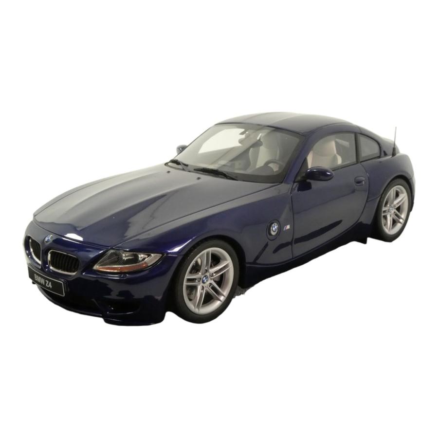 BMW Z4 M クーペ 2006 ブルー / OTTO 1/18 ミニカー | 