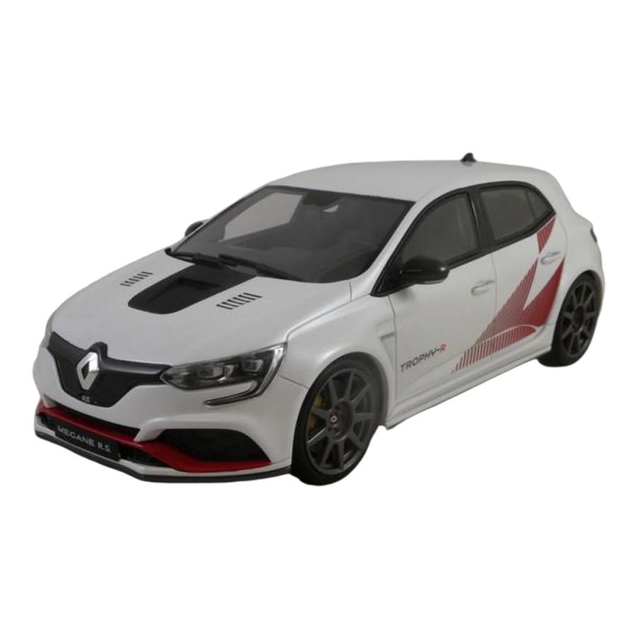Renaultルノー Meganeメガーヌ Trophy-R ホワイト / OTTO 1/18 ミニカー | 