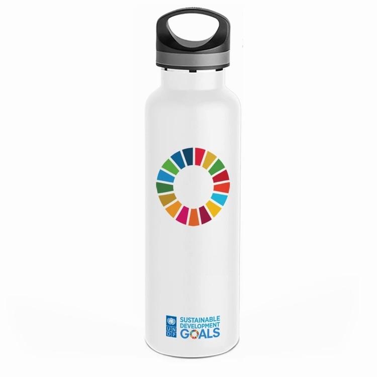 UNDP 国連本部限定 SDG Thermal Bottle水筒マイボトル 保温 保冷 UN 正規品 | 
