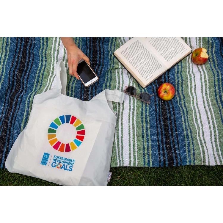 UNDP 国連本部限定 SDGs リサイクル ショッピングバッグ エコバッグ |  | 03