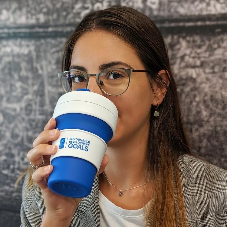 UNDP 国連本部限定 SDGs 折りたたみトラベルカップ旅行用　リサイクル エコ |  | 02