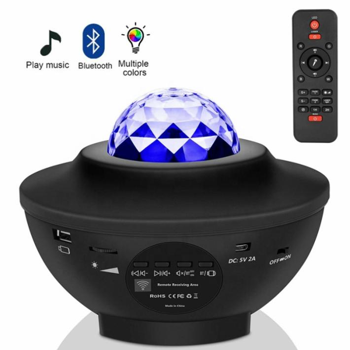 プラネタリウム 子供 家庭用イルミネーション クリスマス 投影ランプ ライト  誕生日 イベント  スピーカー内蔵 | 