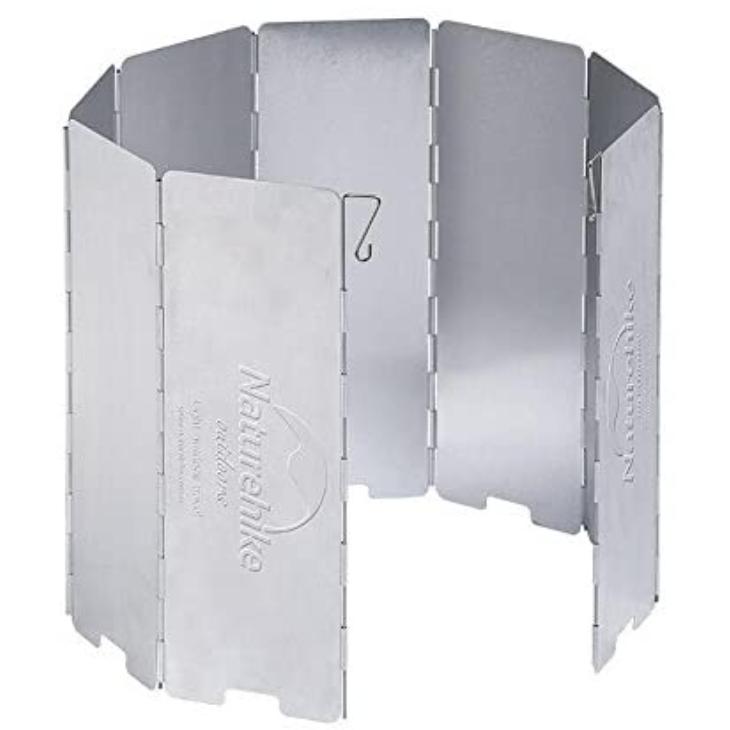 防風 キャンプ ウィンドスクリーン 風かぜよけ  アウトドア Naturehikeネイチャーハイク  8プレート 10プレート | 