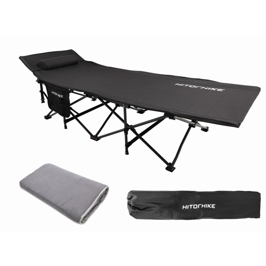 アウトドアベッド コット 折りたたみ キャンプ 簡易 コンパクト | 
