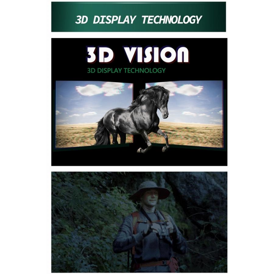アップグレード版 4K 3D 暗視スコープ ナイトビジョン ゴーグル 昼夜兼用 赤外線カメラ ズーム ヘルメット取付 野生動物観察 Kickstarter ブラケット付属 |  | 03