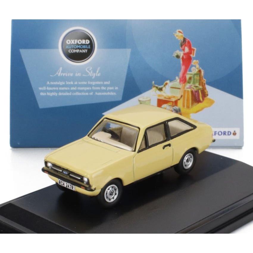 FORD ENGLANDフォードイングランド エスコート MKII 1969 ベージュ / oxford 1/76 ミニカー | 