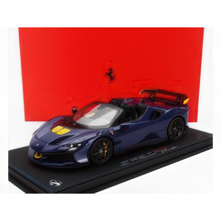 FERRARI SF90 XX STRADALE SPIDER 2024 BLU ELETTRICO BLUE YELLOW/BBR 1/18ミニカー | 
