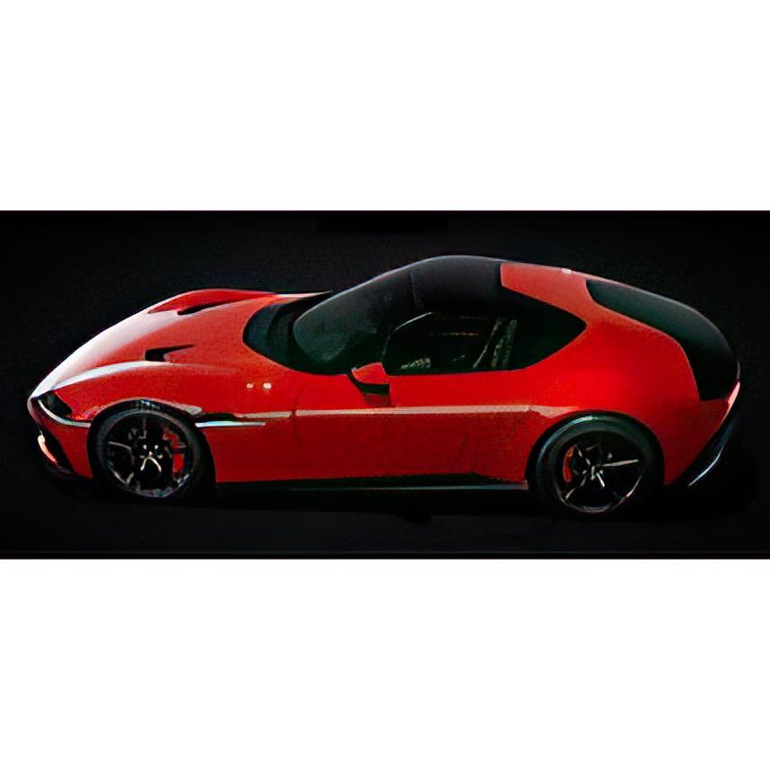 【予約】FERRARI 12 V12 830cv パノラマ グロスブラックリム レッド BBR 1/18 48台限定 | 