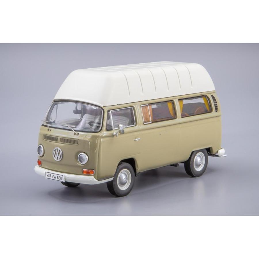 Volkswagen VW T2a キャンパー ハイルーフ サバンナベージュ/ Premium ClassiXXs 1/43 ミニカー | 