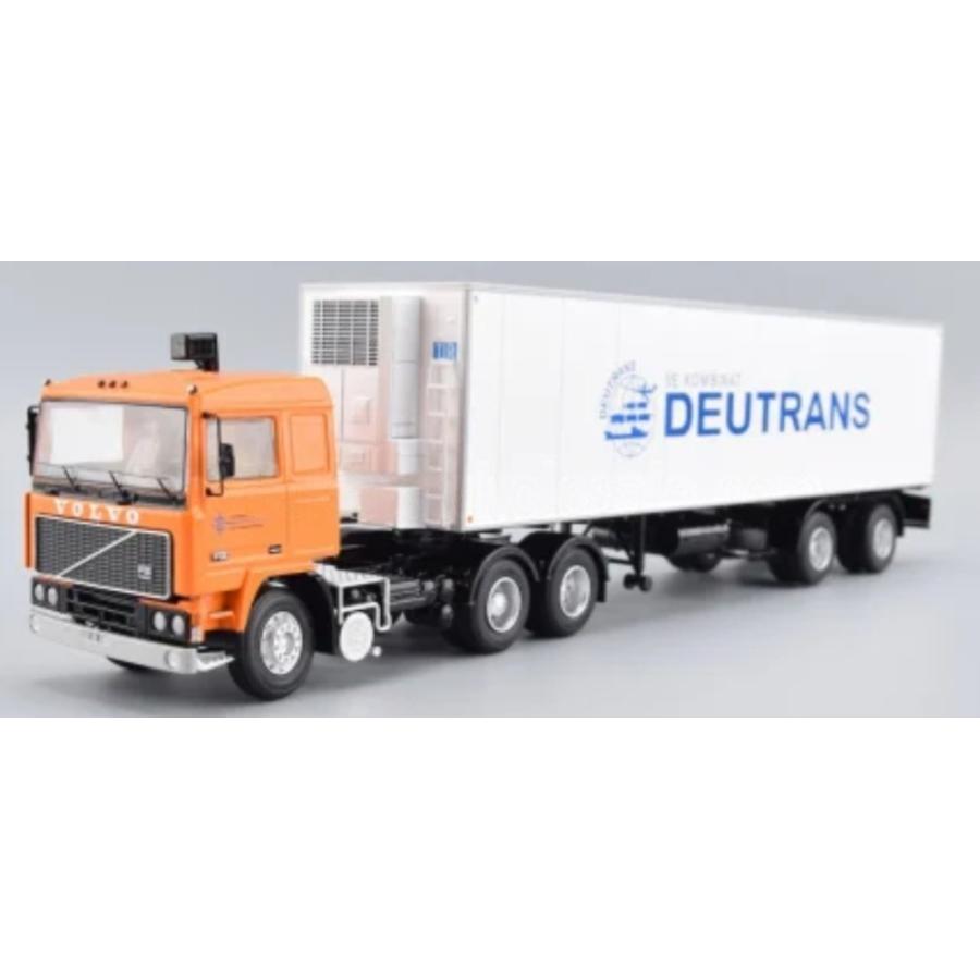 【予約】2026年 1980 Volvo F12 Truck Deutrans Trailer Premium ClassiXXs 1/43 | 