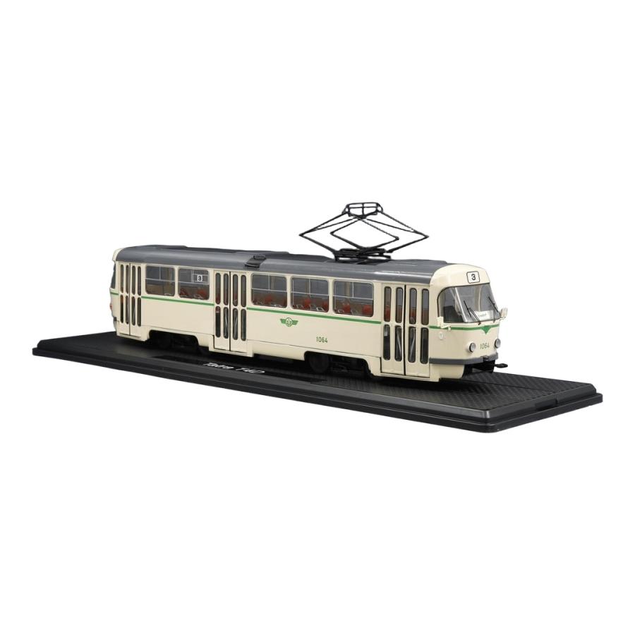 Tatra T4D 路面電車 マクデブルク 1064 ベージュ ダイキャストモデル ミニカー /Premium ClassiXXs 1/43 | 