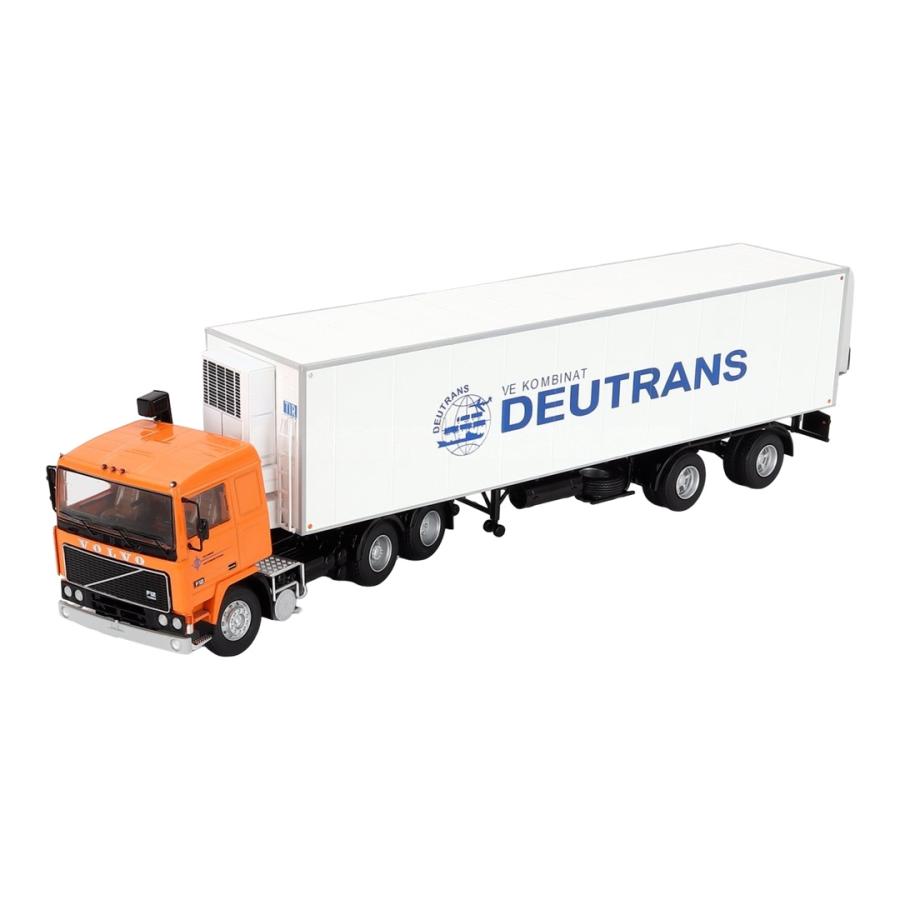 Deutrans ボルボ F12 冷凍冷蔵セミトレーラー 1980 / Premium ClassiXXs 1/43 ミニカー トラック模型 | 