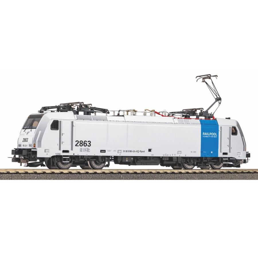 HOゲージ 鉄道模型 電気機関車 Piko ピコ Railpool E 186 Era VI AC DCCサウンド | 