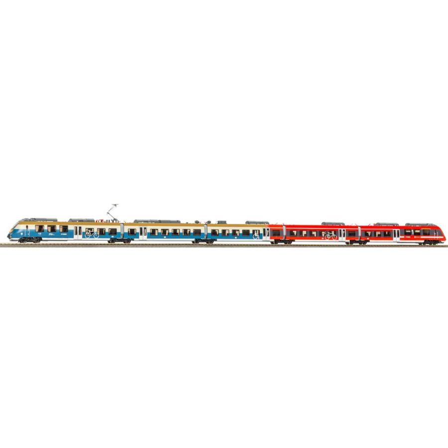 HOゲージ 鉄道模型 電車 Piko ピコ DB AG BR 442 837 Era VI AC DCCサウンド S-Bahn Rostock | 