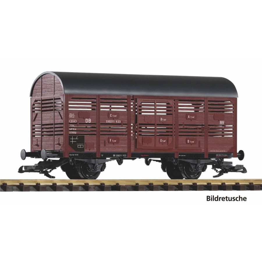 Gゲージ 鉄道模型 貨車 Piko ピコ DB 家畜運搬車 Era III DC Cattle Wagon | 