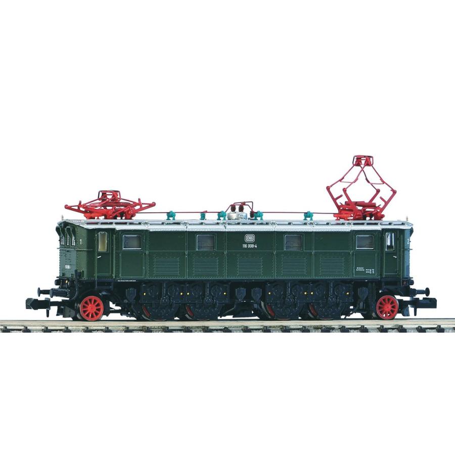 Nゲージ 鉄道模型 電気機関車 Piko ピコ DB BR116 緑 Era IV DC アナログ Next18 Interface green | 