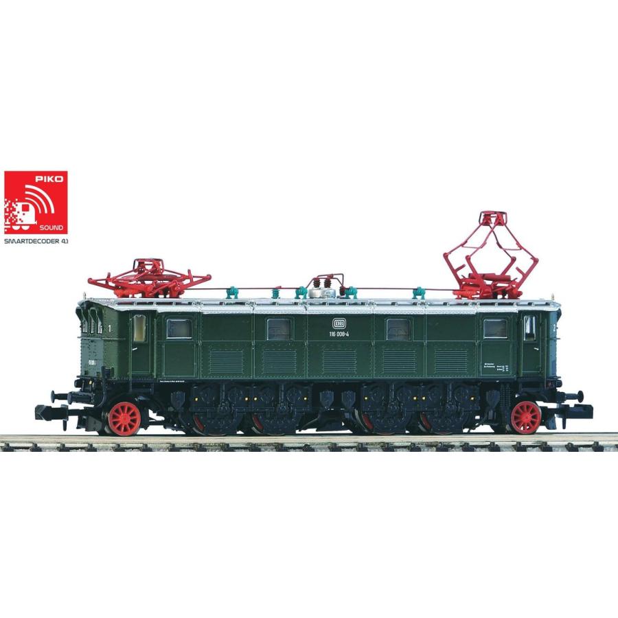 Nゲージ 鉄道模型 電気機関車 Piko ピコ DB BR116 Era IV DC DCCサウンド | 