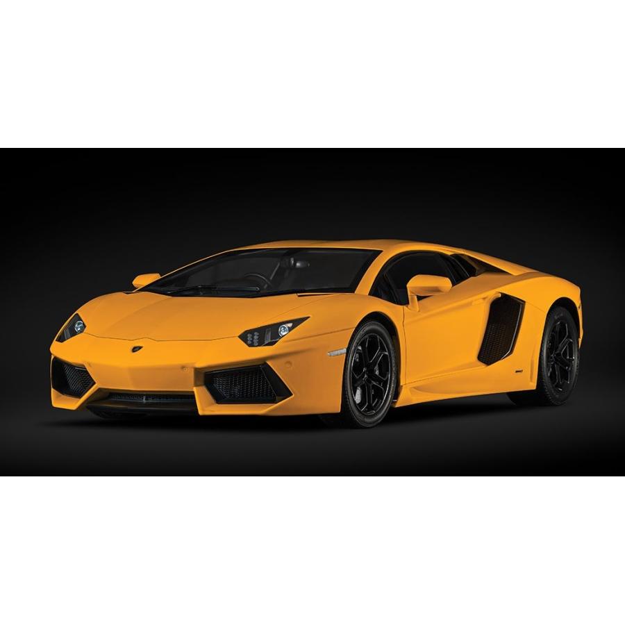 【予約】LAMBORGHINIランボルギーニ AVENTADOR LP700-4 2011 - YELLOW /Pocher 1/8 モデルキットミニカー | 
