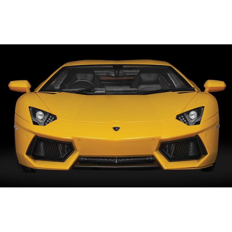 【予約】LAMBORGHINIランボルギーニ AVENTADOR LP700-4 2011 - YELLOW /Pocher 1/8 モデルキットミニカー |  | 01