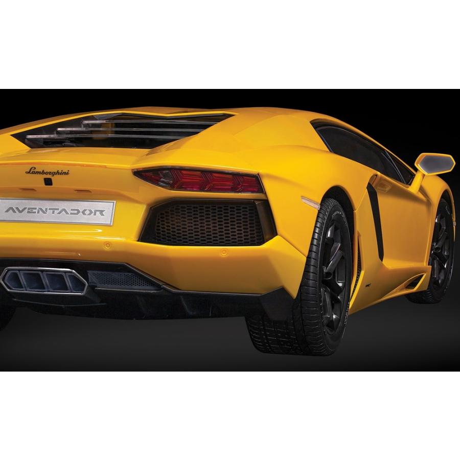 【予約】LAMBORGHINIランボルギーニ AVENTADOR LP700-4 2011 - YELLOW /Pocher 1/8 モデルキットミニカー |  | 04