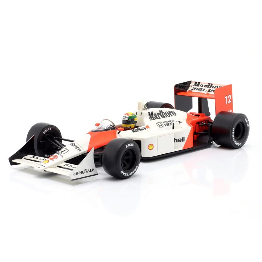 Ayrton Senna McLaren MP4/4 1988 #12 日本GP優勝 ワールドチャンピオン / PREMIUM-X 1/18 ミニカー | 