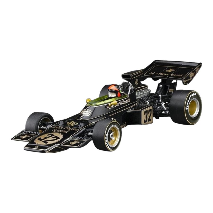 Lotusロータス 72D 1972 ベルギーGP #32 エマーソンフィッティパルディ ブラック / QUARTZO 1/18 ミニカー | 