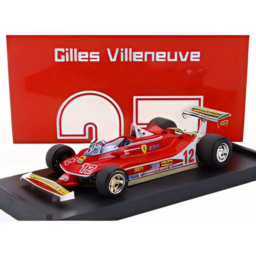 フェラーリ F1 312T4 フランスGP 1979 ヴィルヌーブ BRUMM 1/43