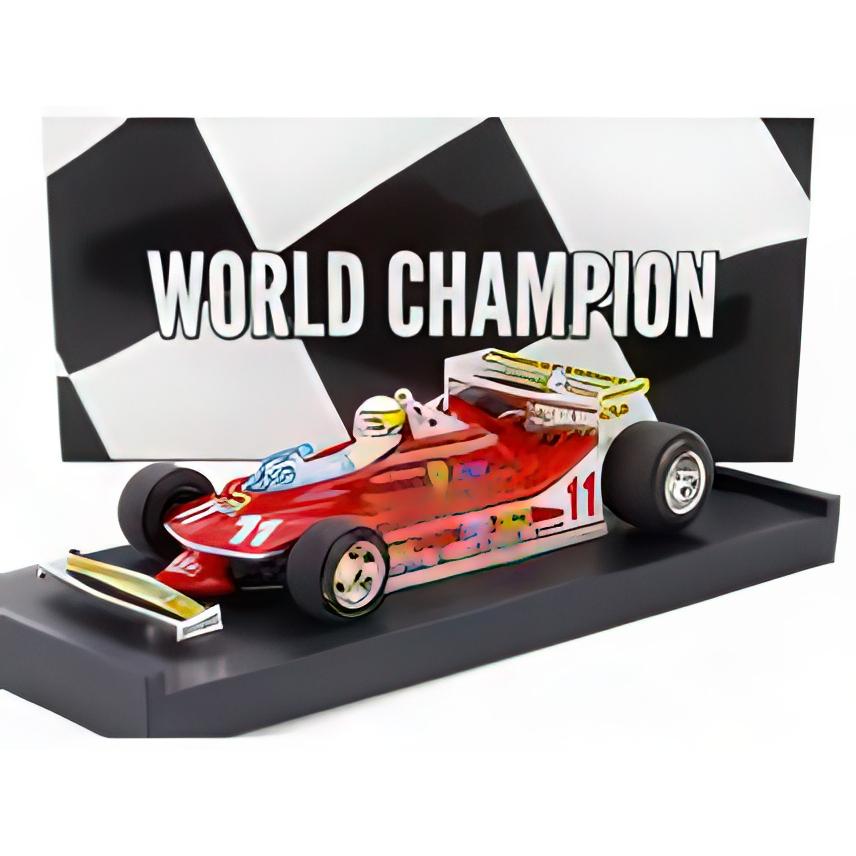 フェラーリ F1 312T4 モナコGP 1979 シェクター フィギュア付 BRUMM 1