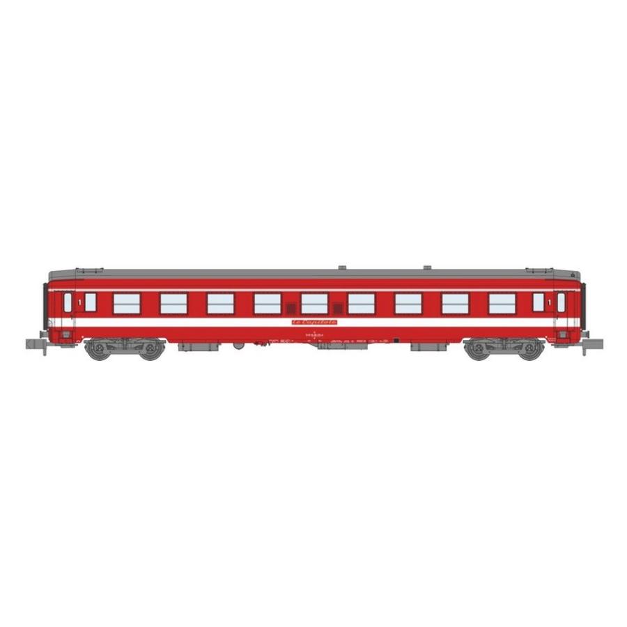 Nゲージ 鉄道模型 客車 REE Modeles SNCF Le CAPITOLE A9 Type UIC Y Era IV DC red white | 