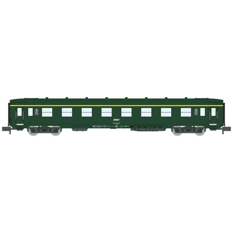 Nゲージ 鉄道模型 客車 REE Modeles SNCF DEV A0 A8 Era IV Era V 1st Class green | 