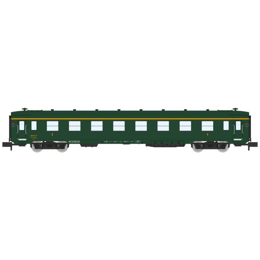 Nゲージ 鉄道模型 客車 REE Modeles SNCF DEV A0 A8 Era III 1st Class dark green | 